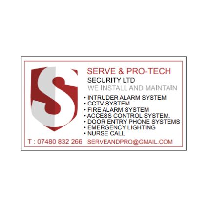 Logo fra Serve and Protech Security Ltd