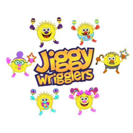 Logo fra Jiggy Wrigglers UK