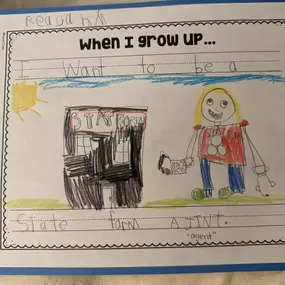 I just came across a picture my 6-year-old daughter drew that says, “When I grow up, I want to be a State Farm agent.” ❤️
It’s moments like these that remind me why what we do truly matters. As parents, our job is to inspire future generations—showing them the value of hard work, the importance of serving others, and the incredible opportunities that come with an entrepreneurial spirit.