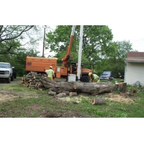 Spartek is there when emergency storm damage happens. We specialize in removing trees from roof tops, barns and driveways. Our team is trained to deal with electrical hazards, as well.