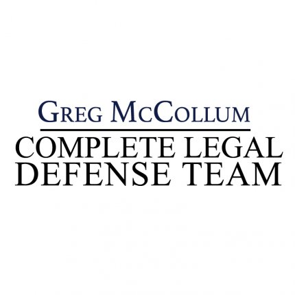 Logo da Greg McCollum Complete Legal Defense Team