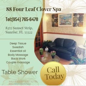 Our traditional full body massage in Sunrise, FL 
includes a combination of different massage therapies like 
Swedish Massage, Deep Tissue, Sports Massage, Hot Oil Massage
at reasonable prices.