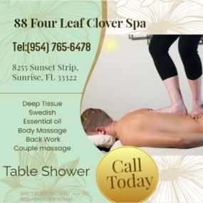 Well trained masseuses use feet in several way to knead the tissues on the patients back. 
The masseuse varies pressure of her/his feet by using props such as bars that help to control the process.