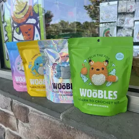 It’s a good day to crochet! New Woobles kits are available. ????