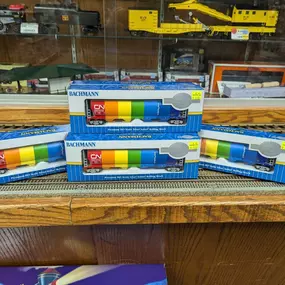 TONS of new arrivals in our Train Department this week! ????????????
Stop by this weekend to chat with our train experts and check out what's new! 
#newarrivals #new #modeltrains #hubhobby #richfield #littlecanada #trains