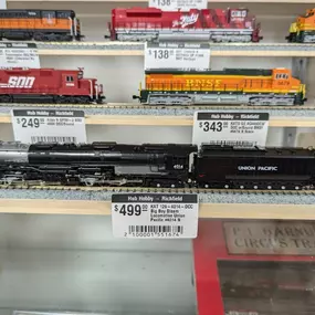 TONS of new arrivals in our Train Department this week! ????????????
Stop by this weekend to chat with our train experts and check out what's new! 
#newarrivals #new #modeltrains #hubhobby #richfield #littlecanada #trains