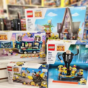 Minion mayhem just got a whole lot brickier! ????
Introducing the Despicable Me 4 Lego sets! Join Gru and the gang as they build their way through a new adventure. With Lego Minions, banana-shaped cars, and hilarious hijinks, this is one mission you won't want to miss! ???? Get ready to build, collect, and laugh your way through the fun!