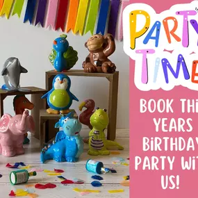 There is no party like a pottery party! Book this years birthday party with us, and celebrate with a creative twist! We have party packages for all ages! Book your party now!
Book a party here
https://www.doingdishes.com/parties