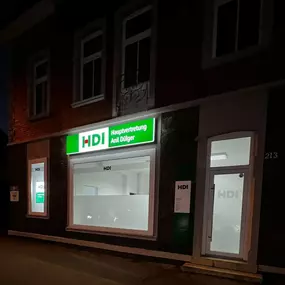 Büro am Abend