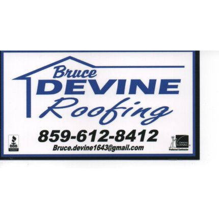 Logotyp från Bruce Devine Roofing