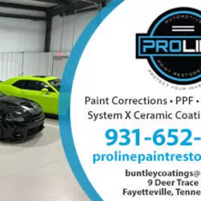 Proline Paint Restoration Fayetteville, TN Ad powered by: YPC Media