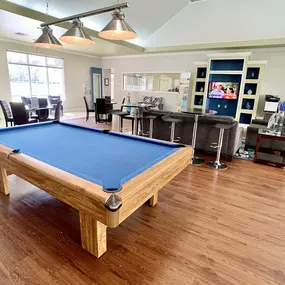 Clubhouse with Billiards