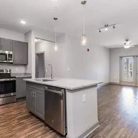 Open floorplan living room