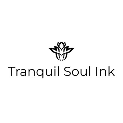 Logotyp från Tranquil Soul Ink (located inside Sola Salon Studios)