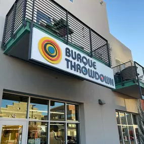 Burque Throwdown, signage and logo