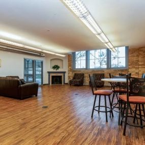 Living Room at Blue Ribbon Lofts