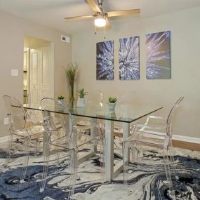 Dining Room at The Avalon Apartment Homes