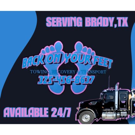 Logo de Back On Your Feet Towing, Recovery & Transport