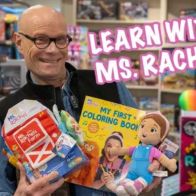 From exploring shapes and colors to practicing sounds and letters, these toys make learning fun for young children. And, of course, don’t miss out on the magic of Ms. Rachel—her items are sure to captivate your little ones!