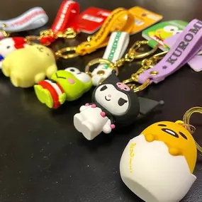 Hello Kitty keychains are back in stock! I love the egg one!