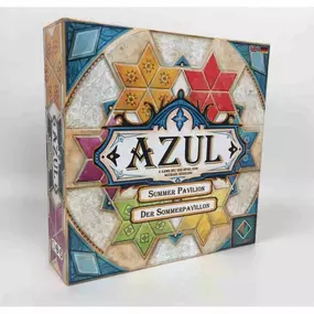 In Azul: Summer Pavilion, players return to Portugal to accomplish the task that never began. As a master artisan, you must use the finest materials to create the summer pavilion while carefully avoiding wasting supplies. Only the best will rise to the challenge to honor the Portuguese royal family.