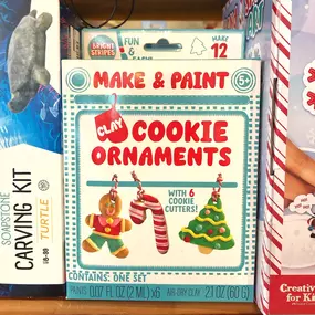 Don’t forget to stock up on Christmas crafts! Get them while you can! ????