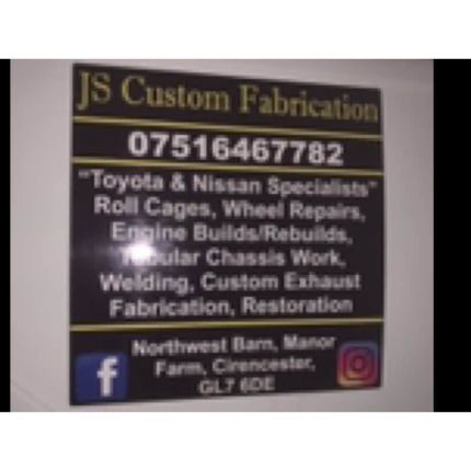 Λογότυπο από J S Custom Fabrication