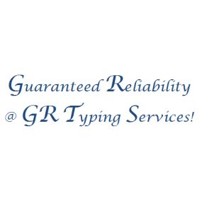 Bild von GR Typing Services