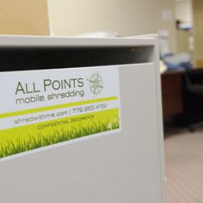 All Points Mobile Shredding Secure Shred Collection Bins