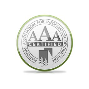 All Points Mobile Shredding is NAID AAA Certified