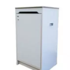 All Points Mobile Shredding Collection Containers - Executive Console, Locked, includes Handles