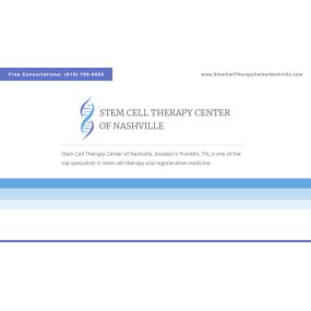 Stem Cell Therapy Center of Nashville - Cover