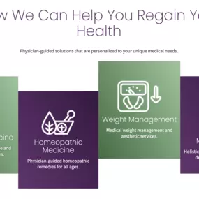 How We Can Help You Regain Your Health
Physician-guided solutions that are personalized to your unique medical needs.