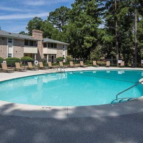 Pool and property view