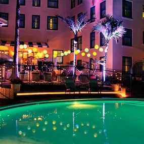 Pool at Night