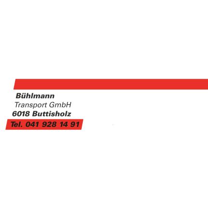 Logo od Bühlmann Transport GmbH