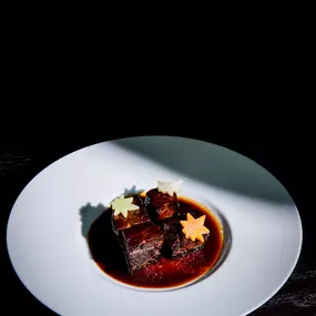 Wagyu short rib at Akira Back restaurant