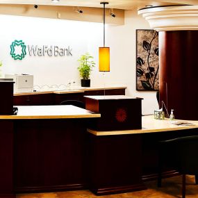 Photo of the WaFd Bank Branch location in Burbank, California. Located at 4100 W Alameda Ave. Ste 104, Burbank, CA  91505