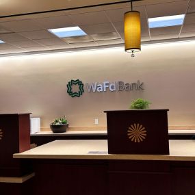 Photo of the WaFd Bank Branch location in Long Beach, California. Located at 5348 East 2nd St, Long Beach, CA  90803