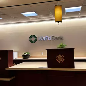 Photo of the WaFd Bank Branch location in Long Beach, California. Located at 5348 East 2nd St, Long Beach, CA  90803