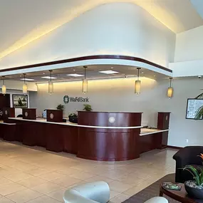 Photo of the WaFd Bank Branch location in Long Beach, California. Located at 5348 East 2nd St, Long Beach, CA  90803