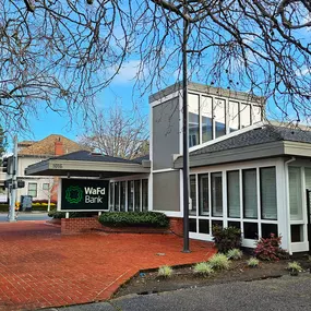 Photo of the WaFd Bank Branch location in San Rafael, California. Located at 1016 Irwin Street, San Rafael, CA  94901