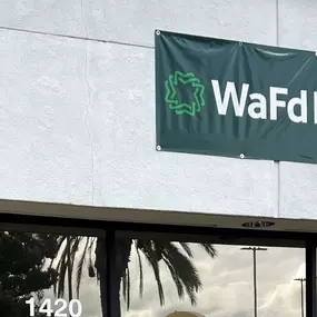 Photo of the WaFd Bank Branch location in San Jose, California. Located at 1420 El Paseo de Saratoga, San Jose, CA  95130