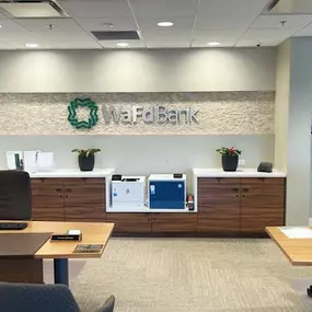 Photo of the WaFd Bank Branch location in San Jose, California. Located at 1420 El Paseo de Saratoga, San Jose, CA  95130