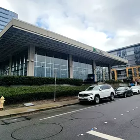 Photo of the WaFd Bank Branch location in Bellevue, Washington. Located at 200 108th Ave NE, Bellevue, WA  98004