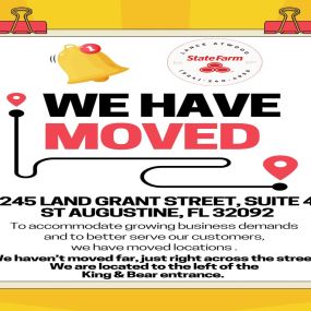 We have moved! If you need assistance finding the new location, give the office a call and we will be happy to direct you. 
904-240-4958