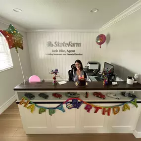 Happy birthday to our amazing, Mara! We're so greatful to have you part of our State Farm family.