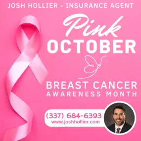 Breast Cancer Awareness Month is a great time to consider how life insurance can offer financial support for your loved ones. Just like regular health check-ups, having the right life insurance ensures you’re prepared for the unexpected. Call us today to learn how we can help you create a plan that keeps your family secure.