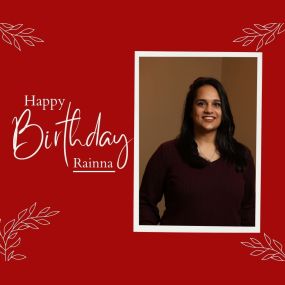 Happy birthday, Rainna!