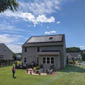 Residential solar can look great! Not only does it offest your energy bill, but solar panels can reduce your cooling bills by reducing the heat of your attic & home.